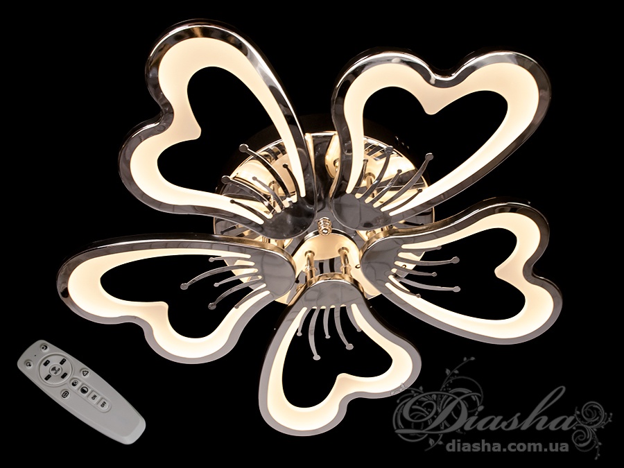 Стельова світлодіодна люстра 110W