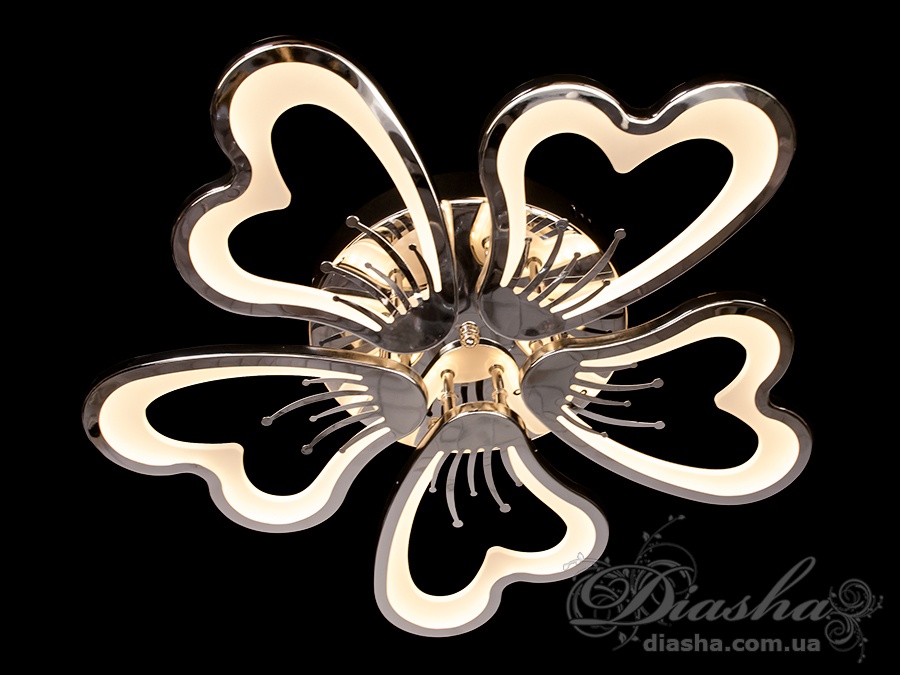 Стельова світлодіодна люстра 110W