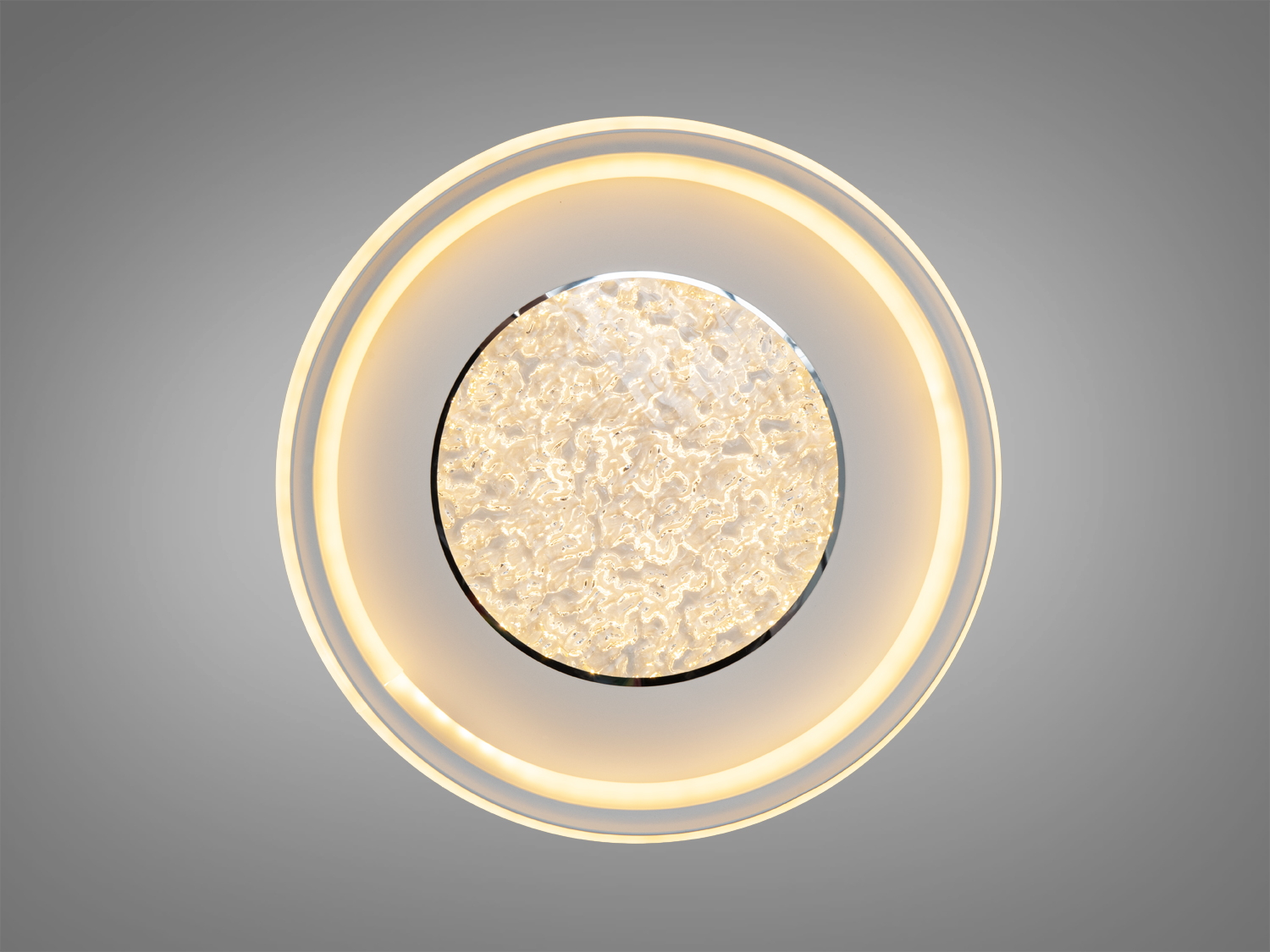 Круглий LED світильник-таблетка Diasha 56Вт, білий, змінна CCT (тепла/нейтральна/холодна) з керуванням від настінного вимикача. Рекомендовано для приміщень до 10 м².