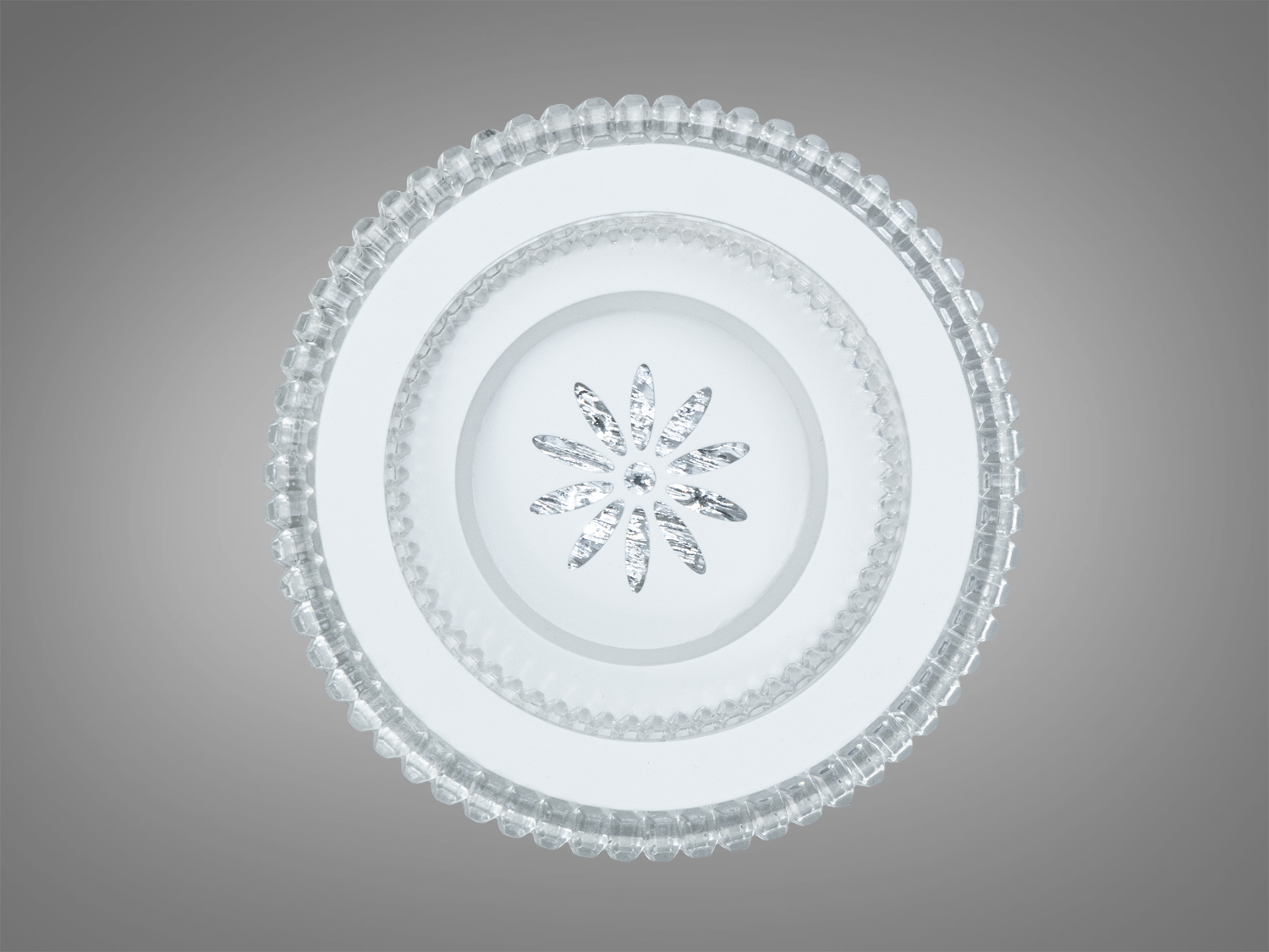 Світлодіодний стельовий світильник сірий 34Вт CCT