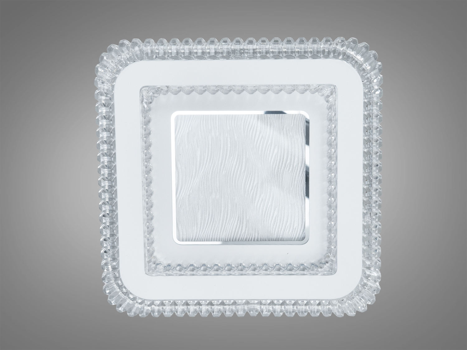 LED світильник Diasha сірий 37 Вт квадрат