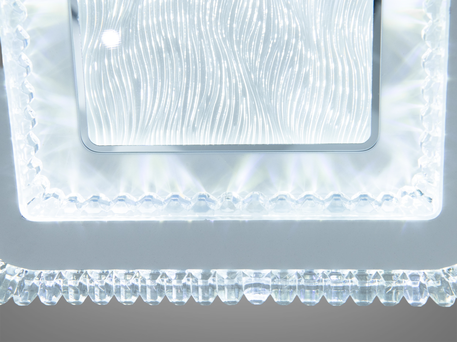 LED світильник Diasha сірий 37 Вт квадрат