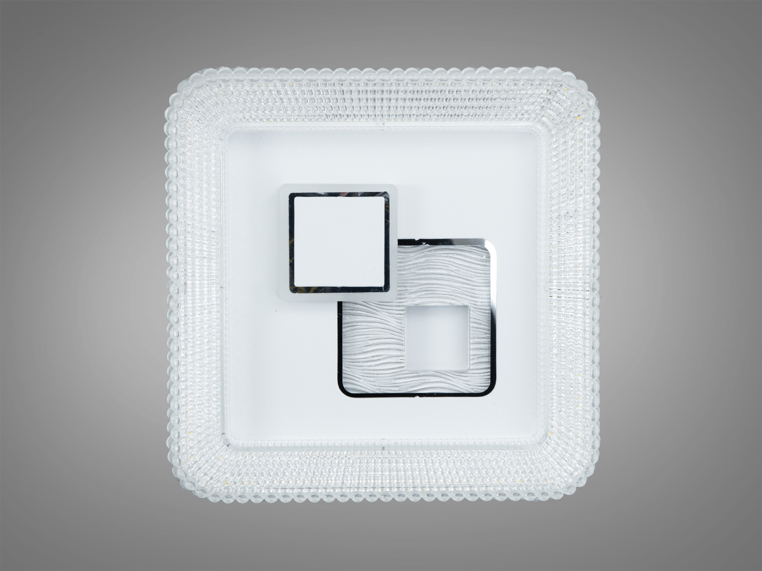 Стельова LED люстра 90Вт біла 3 модулі CCT