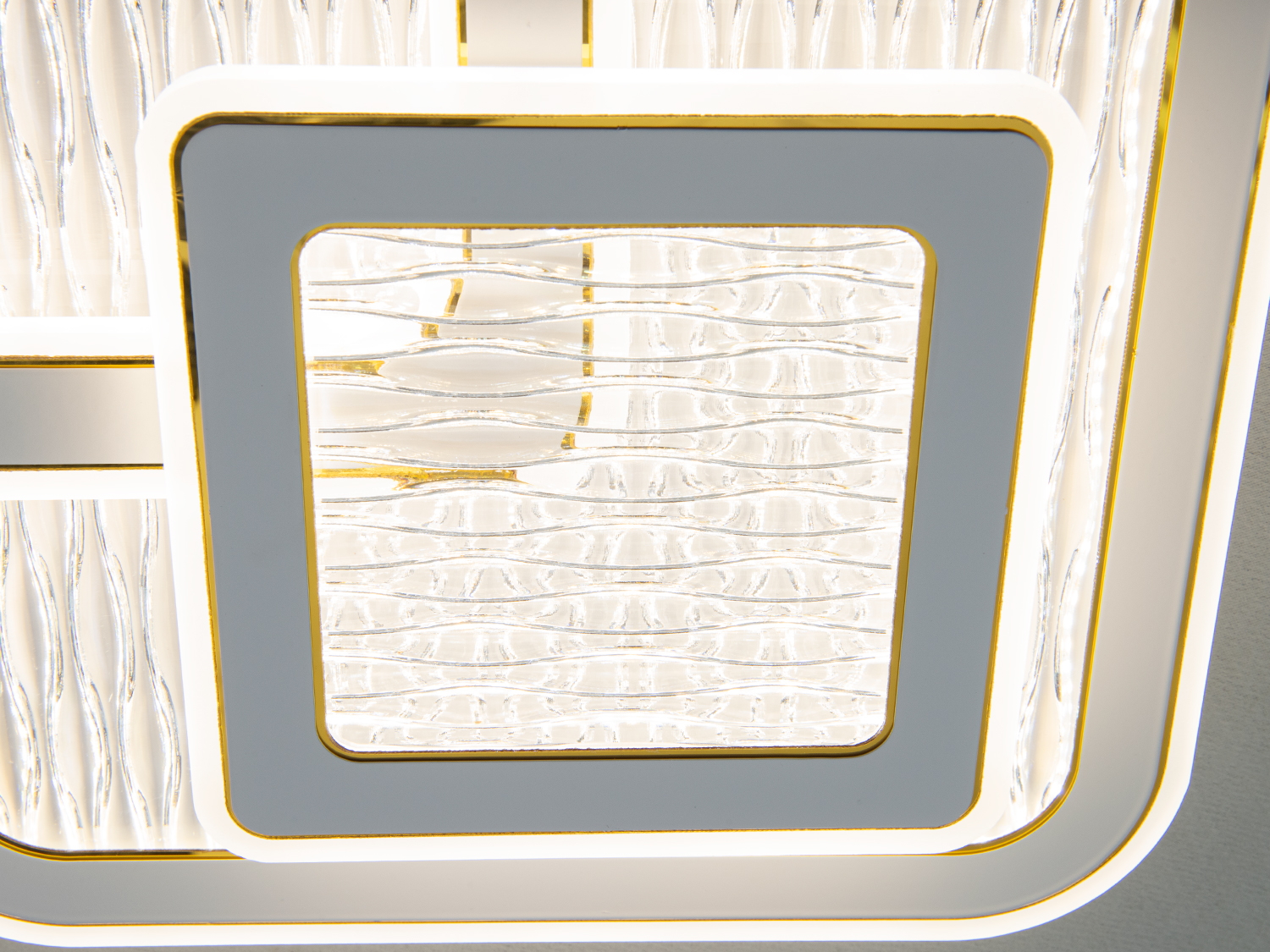 Люстра стельова Diasha біла 108Вт CCT 18м² 3 модулі