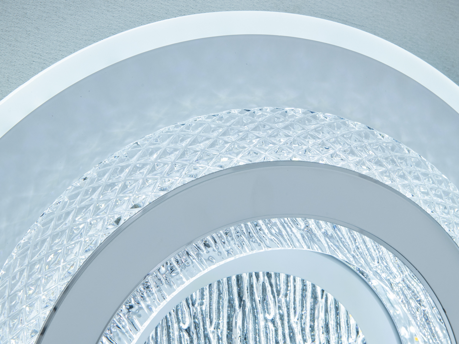 Світлодіодний стельовий світильник сірий 34Вт CCT