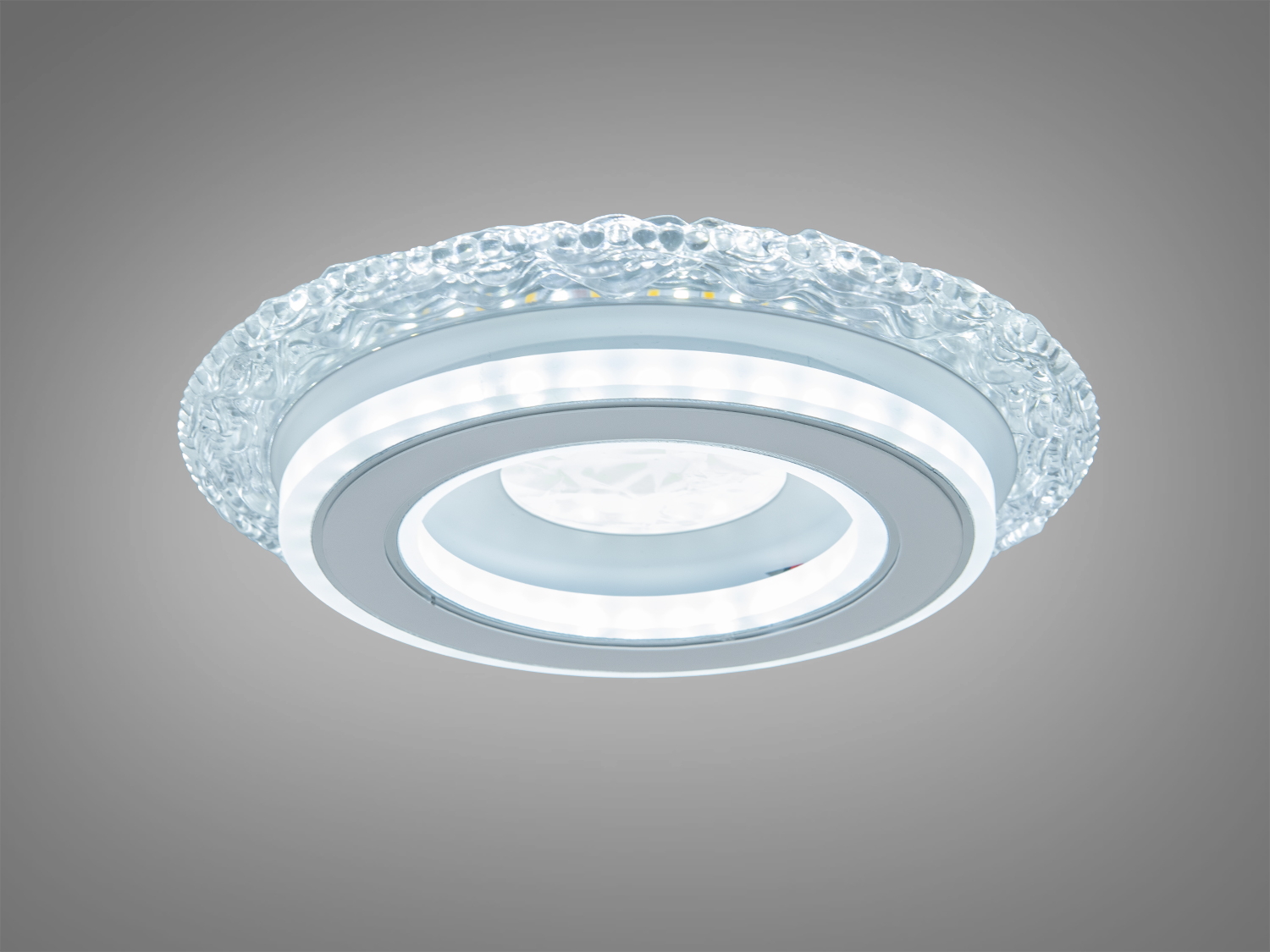 Стельова LED люстра біла 33Вт 1815лм 3200-6500К 6м²