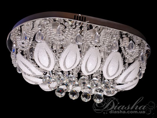 Стельова люстра зі світлодіодним підсвічуванням