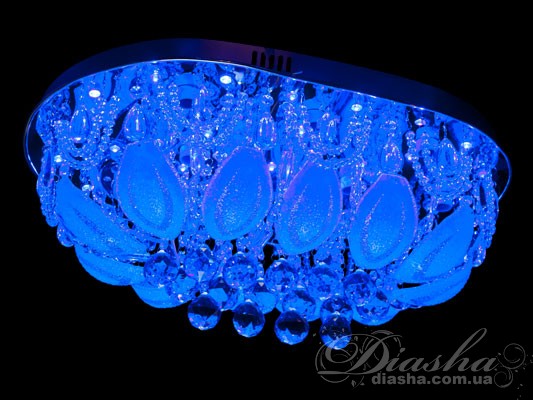 Стельова люстра зі світлодіодним підсвічуванням