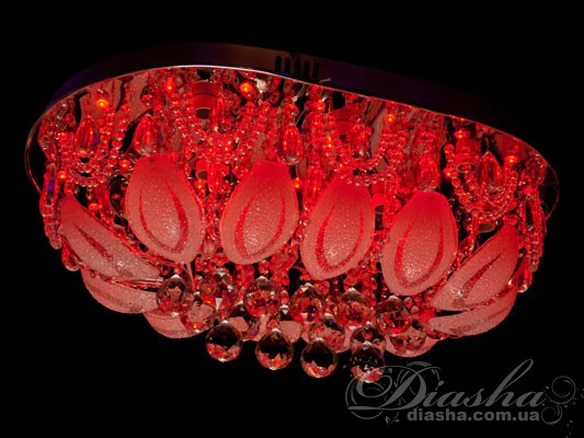 Стельова люстра зі світлодіодним підсвічуванням