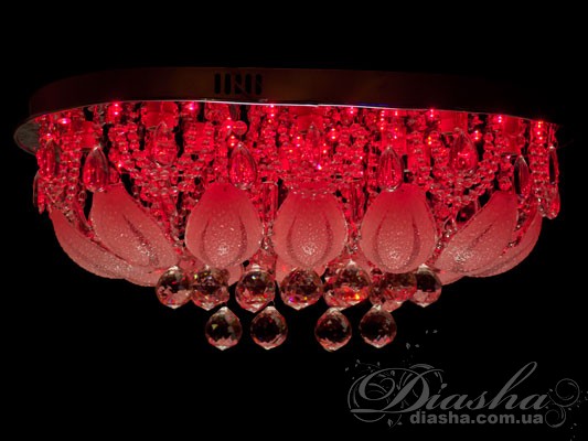 Стельова люстра зі світлодіодним підсвічуванням