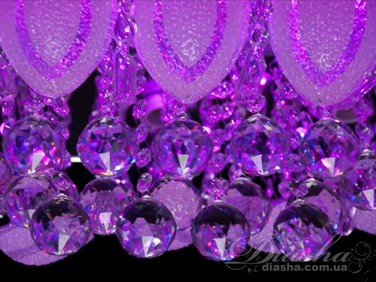 Стельова люстра зі світлодіодним підсвічуванням