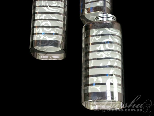 Кухонная люстра с регулируемой высотой плафонов