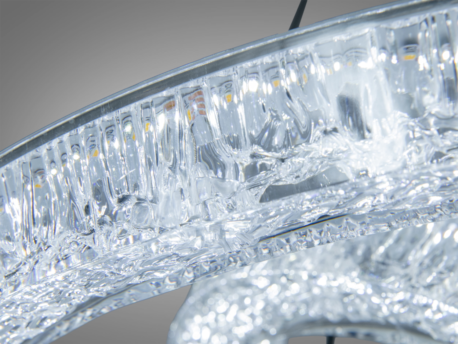 Люстра підвісна Diasha чорна LED 54W 2970 lm