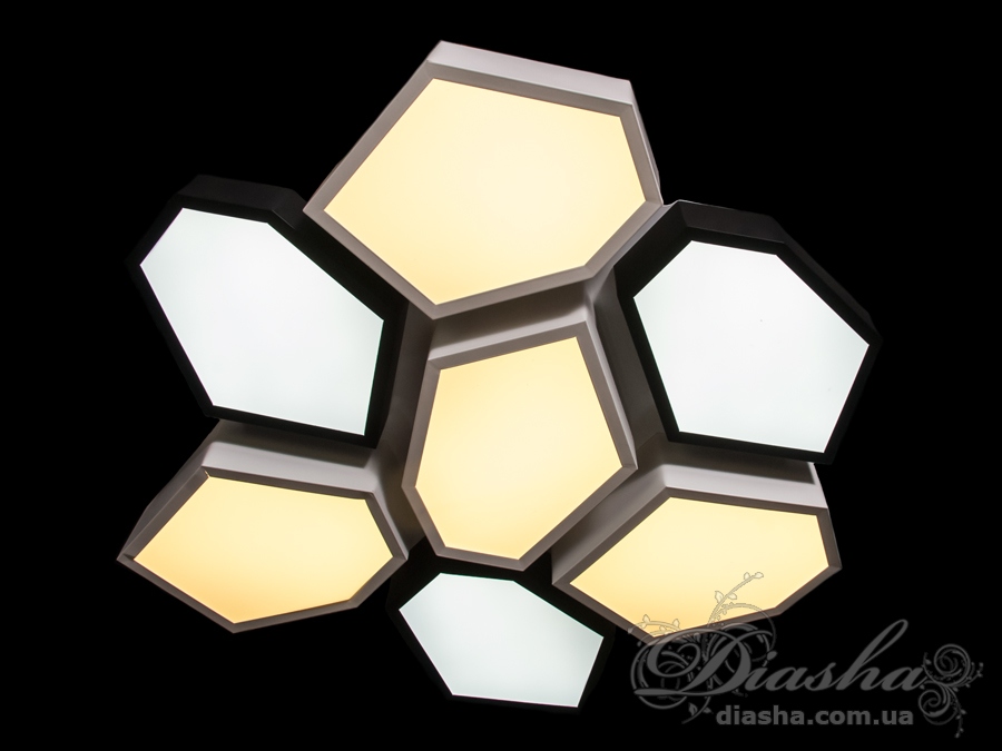 Світлодіодна люстра з додатковим підсвічуванням
