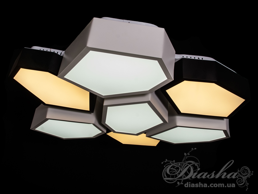 Світлодіодна люстра з додатковим підсвічуванням