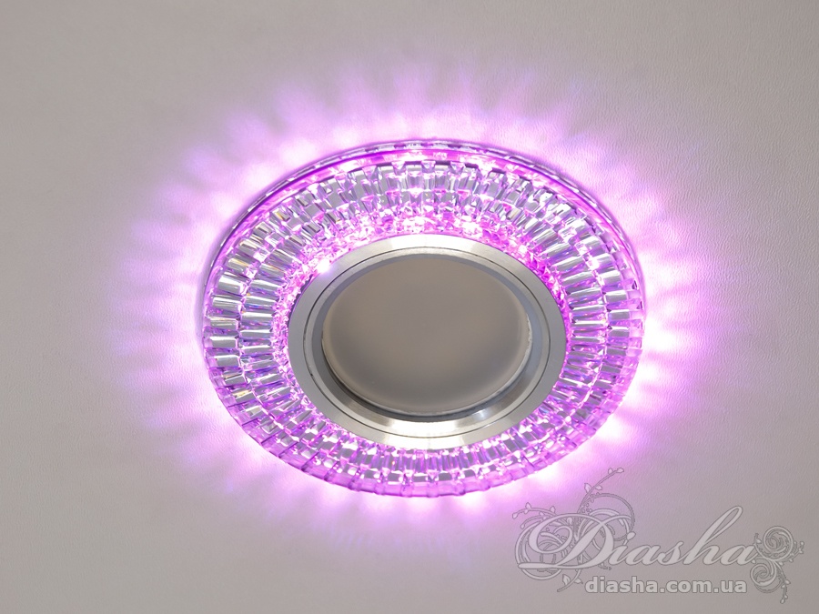 Світильник з вбудованою світлодіодним підсвічуванням