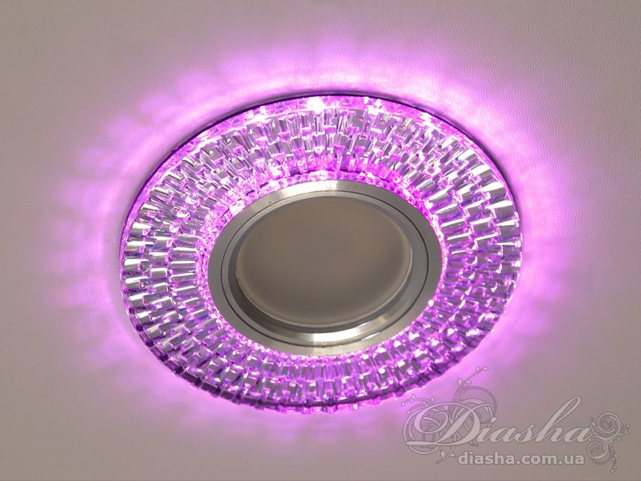 Світильник з вбудованою світлодіодним підсвічуванням