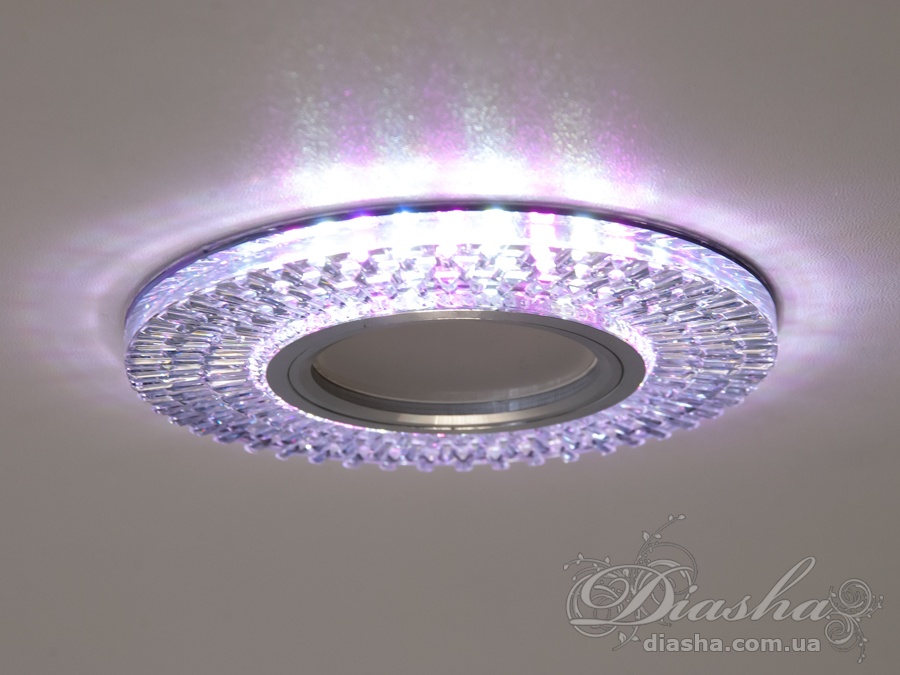 Світильник з вбудованою світлодіодним підсвічуванням