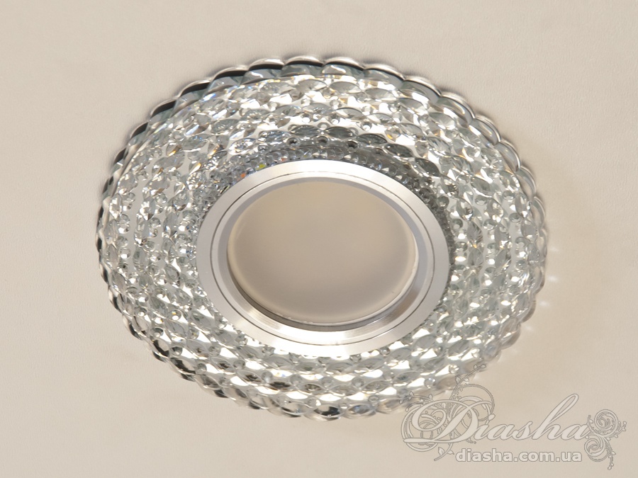 Точковий світильник Diasha 2235WH+PK оптичний акрил змінне підсвічування