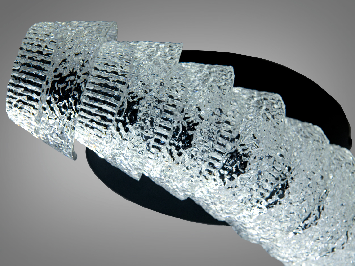 Стельова LED люстра чорна 50W пульт