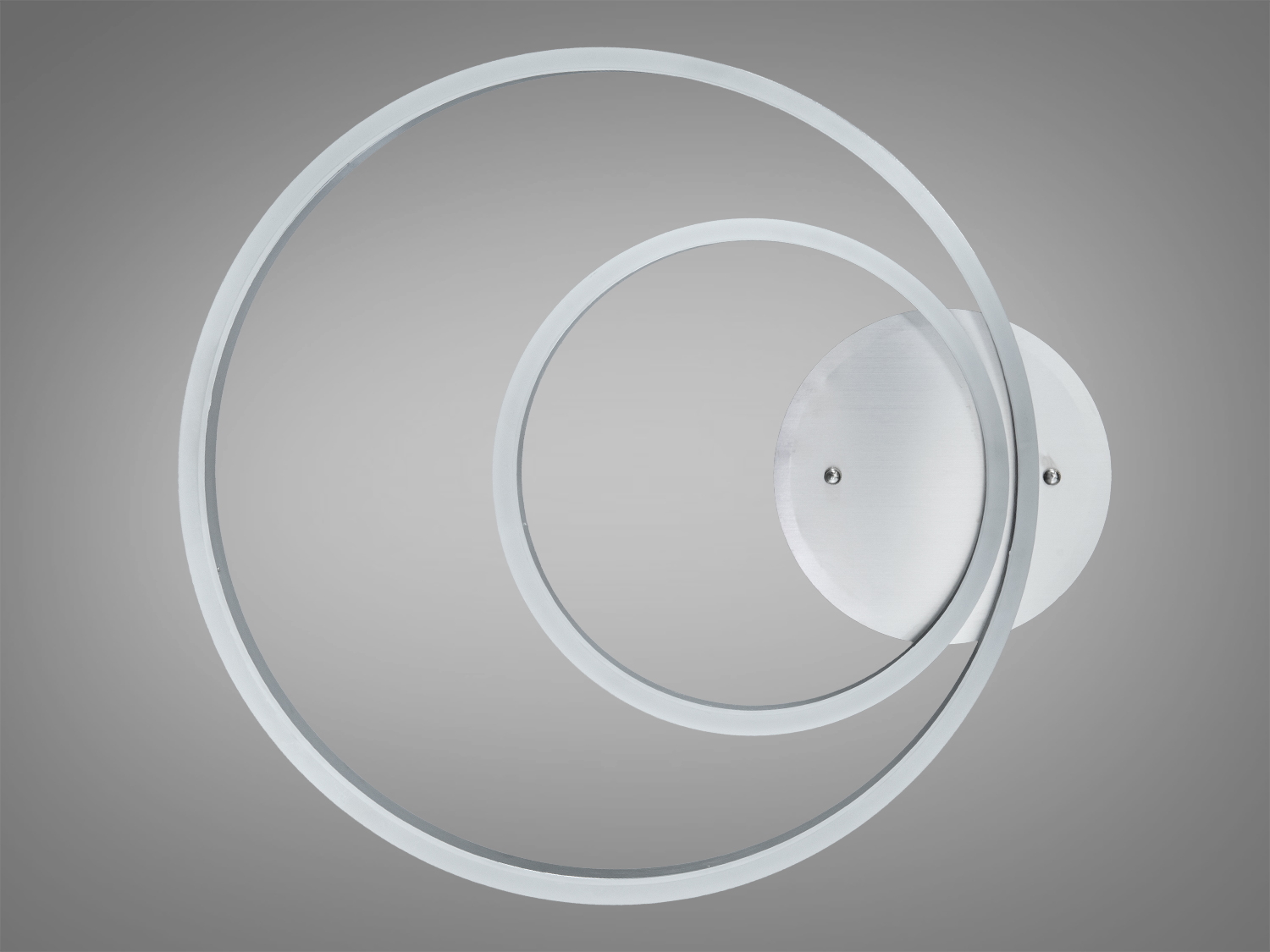 Люстра стельова Diasha 58W пульт димер хром матовий