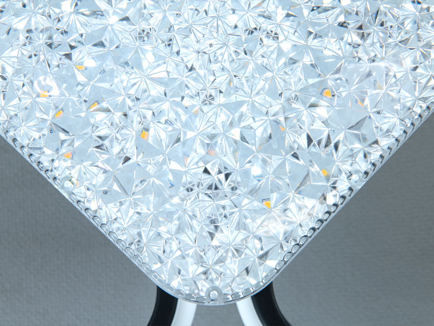 Люстра стельова Diasha LED біла чорна 130W димер