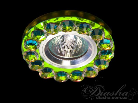 Кришталевий точковий світильник