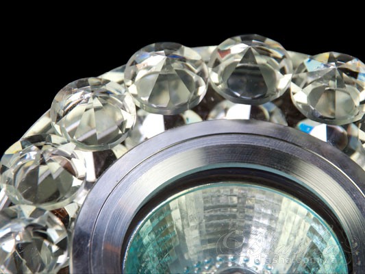 Кришталевий точковий світильник