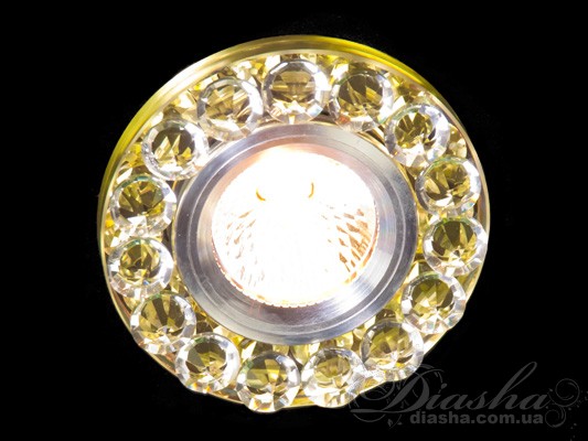 Кришталевий точковий світильник