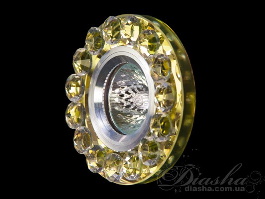 Кришталевий точковий світильник