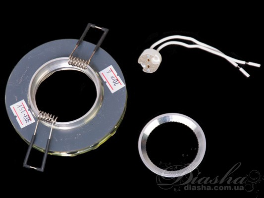 Кришталевий точковий світильник