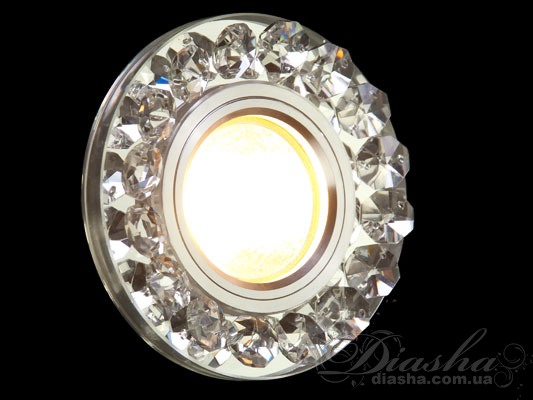 Хрустальный точечный светильник