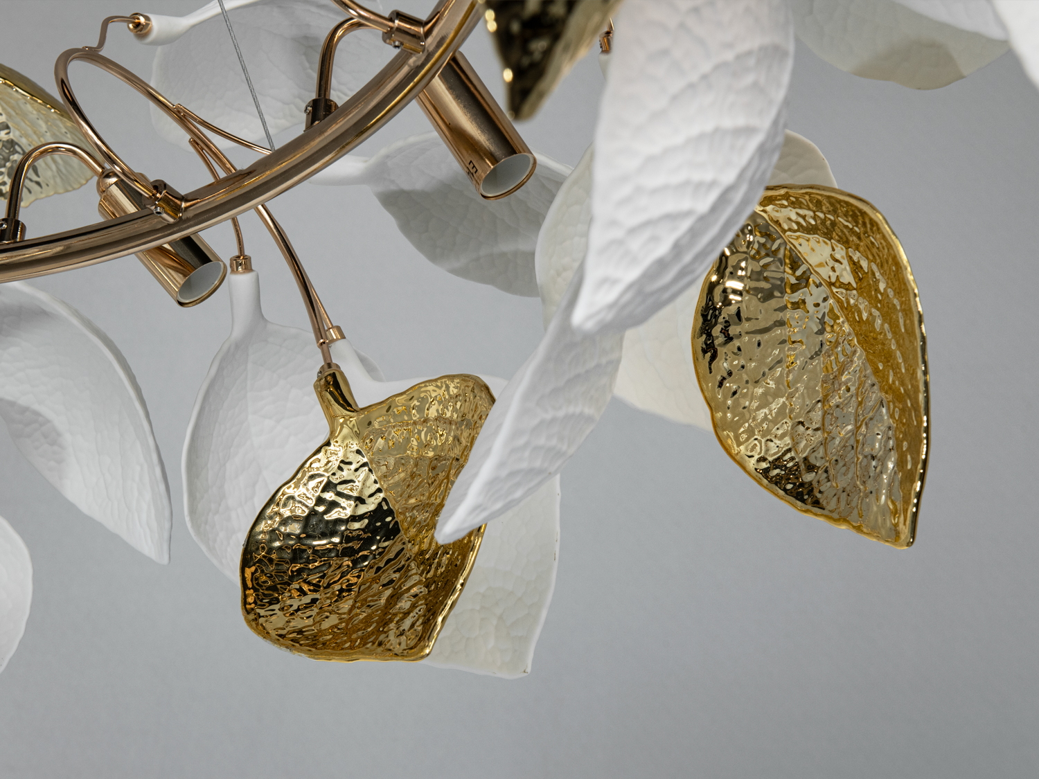 Підвісна люстра Diasha золото 12xE14 105 см