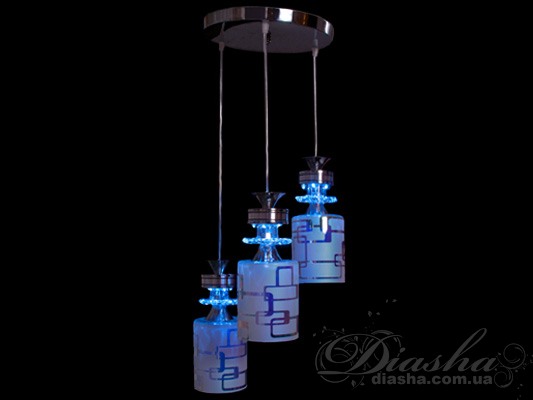 Люстра для обеденного стола. Подвес с регулируемой высотой