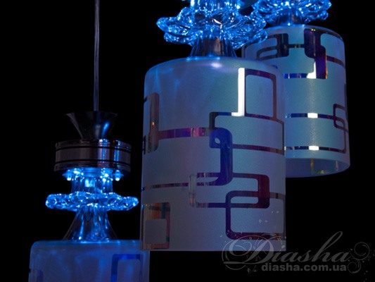 Люстра для обеденного стола. Подвес с регулируемой высотой