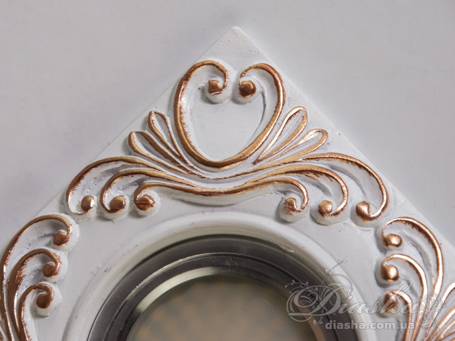 Гипсовый точечный светильник