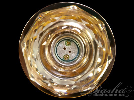 Кришталевий точковий світильник