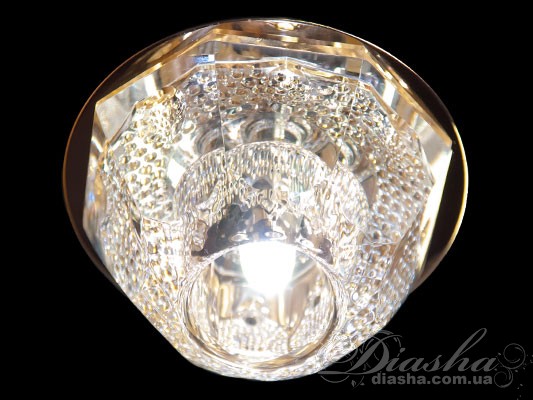 Кришталевий точковий світильник