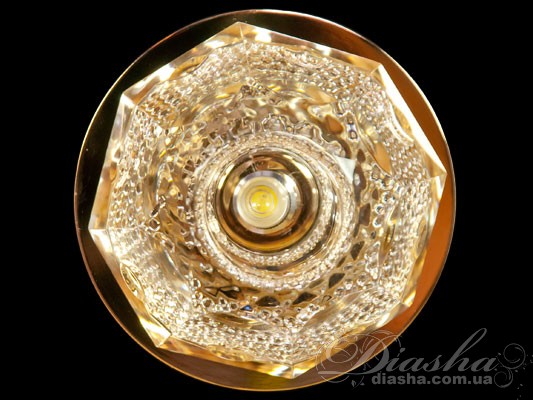 Кришталевий точковий світильник