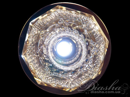 Кришталевий точковий світильник