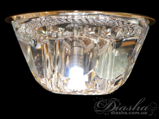 Кришталевий точковий світильник