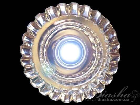 Кришталевий точковий світильник