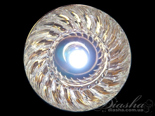 Кришталевий точковий світильник