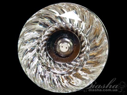 Кришталевий точковий світильник