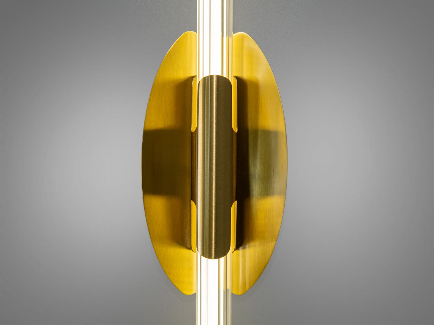 Вишукане світлодіодне бра, 8 Вт, золото