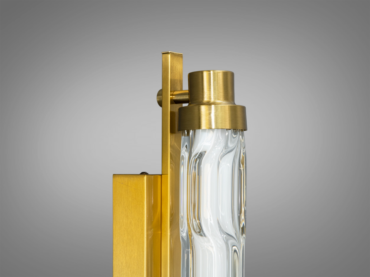 Вишукане світлодіодне бра, 8 Вт, золото