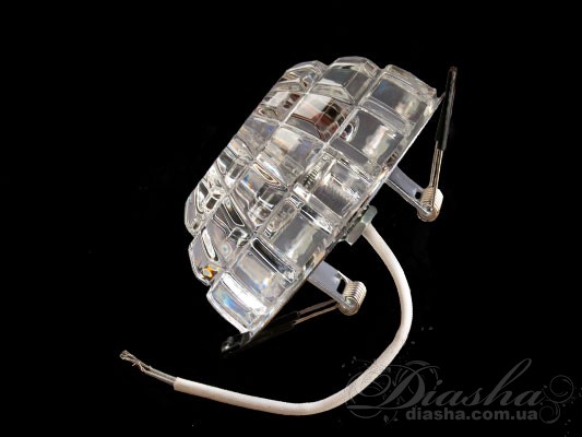 Хрустальный точечный светильник