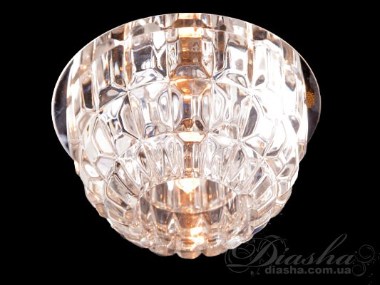 Хрустальный точечный светильник
