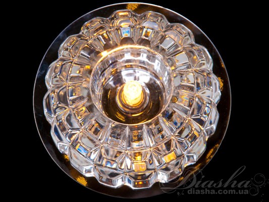 Хрустальный точечный светильник