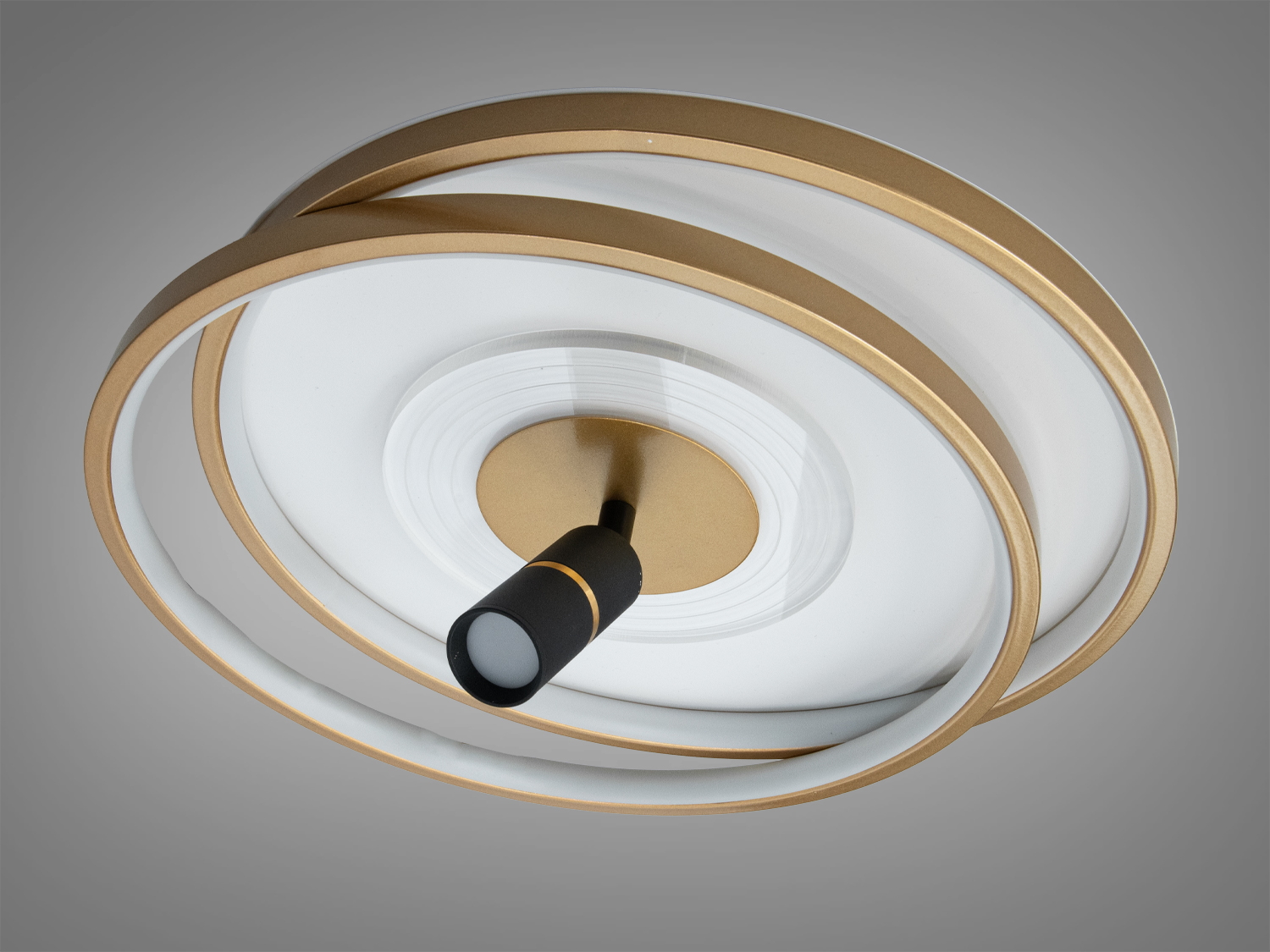 Люстра LED Diasha білий-золото 66Вт пульт 11м²